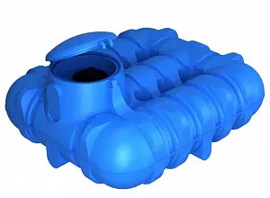 Пластиковая емкость ЭкоПром подземная R 3000 (Синий) 0